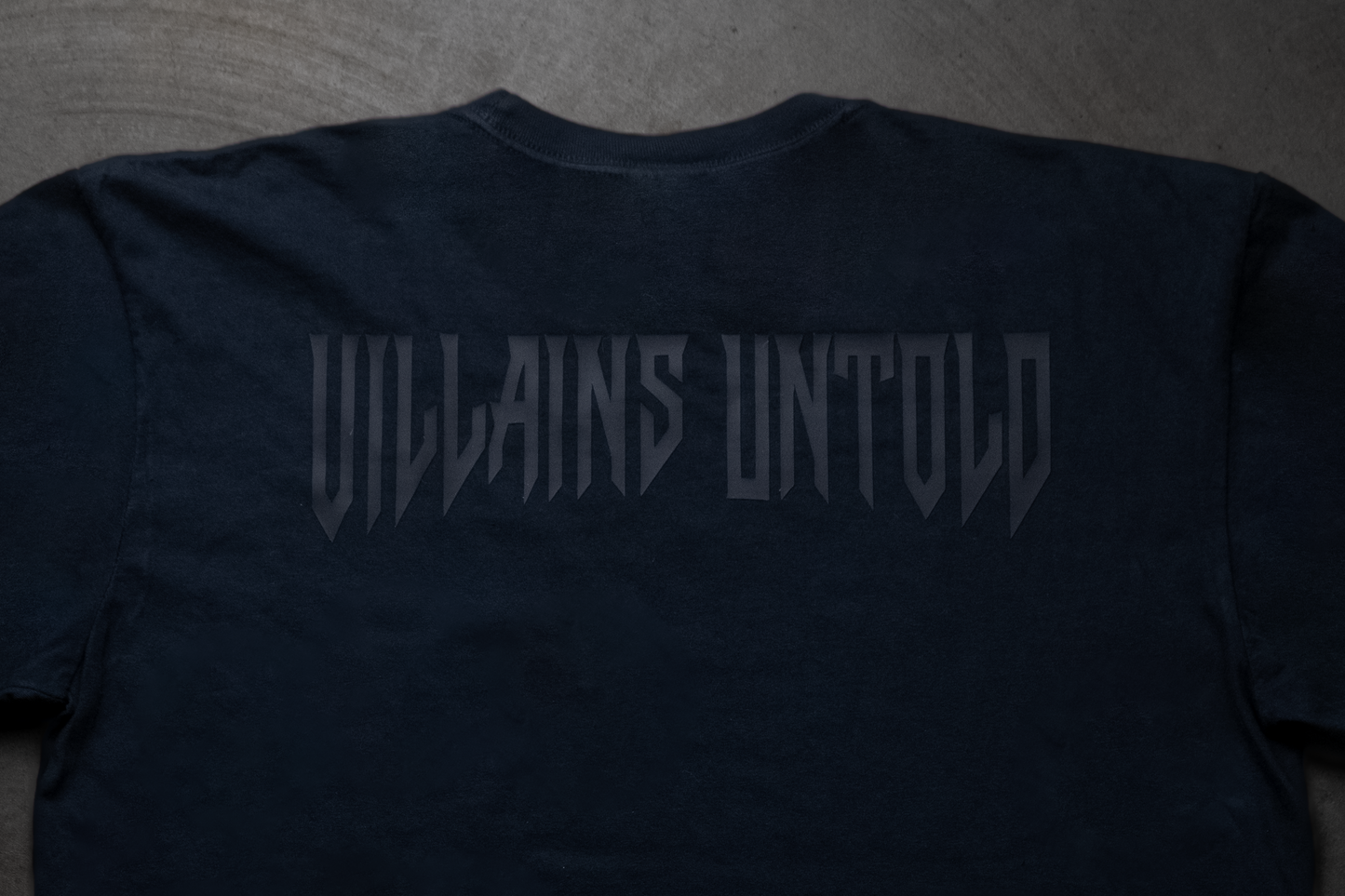 BLACKED OUT OVERSIZED TEE